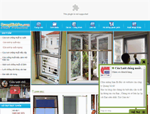 Tablet Screenshot of luoichongmuoi.com.vn